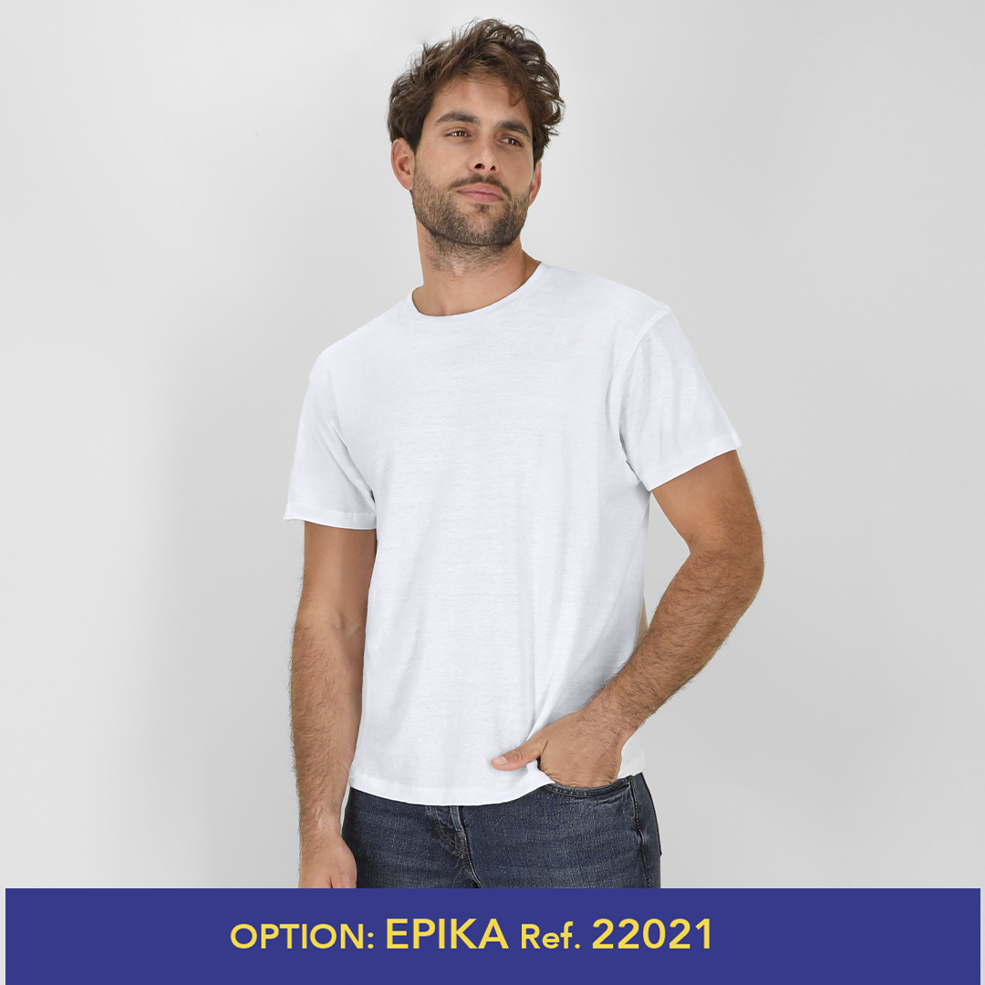 T-Shirt Adulte Blanc "keya" MC150