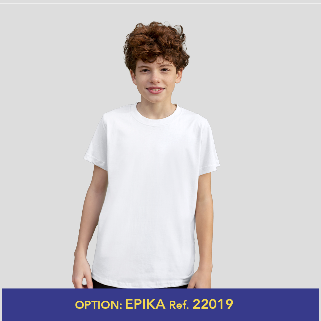 T-Shirt Enfant Blanc "keya" YC150