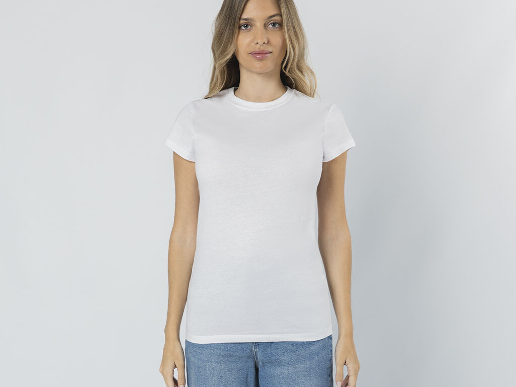 T-Shirt Femme Blanc Seiyo
