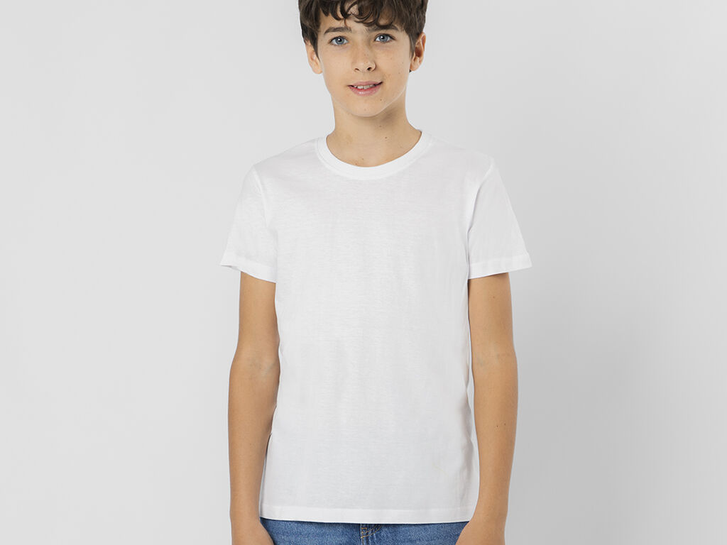 T-Shirt Enfant Blanc Seiyo