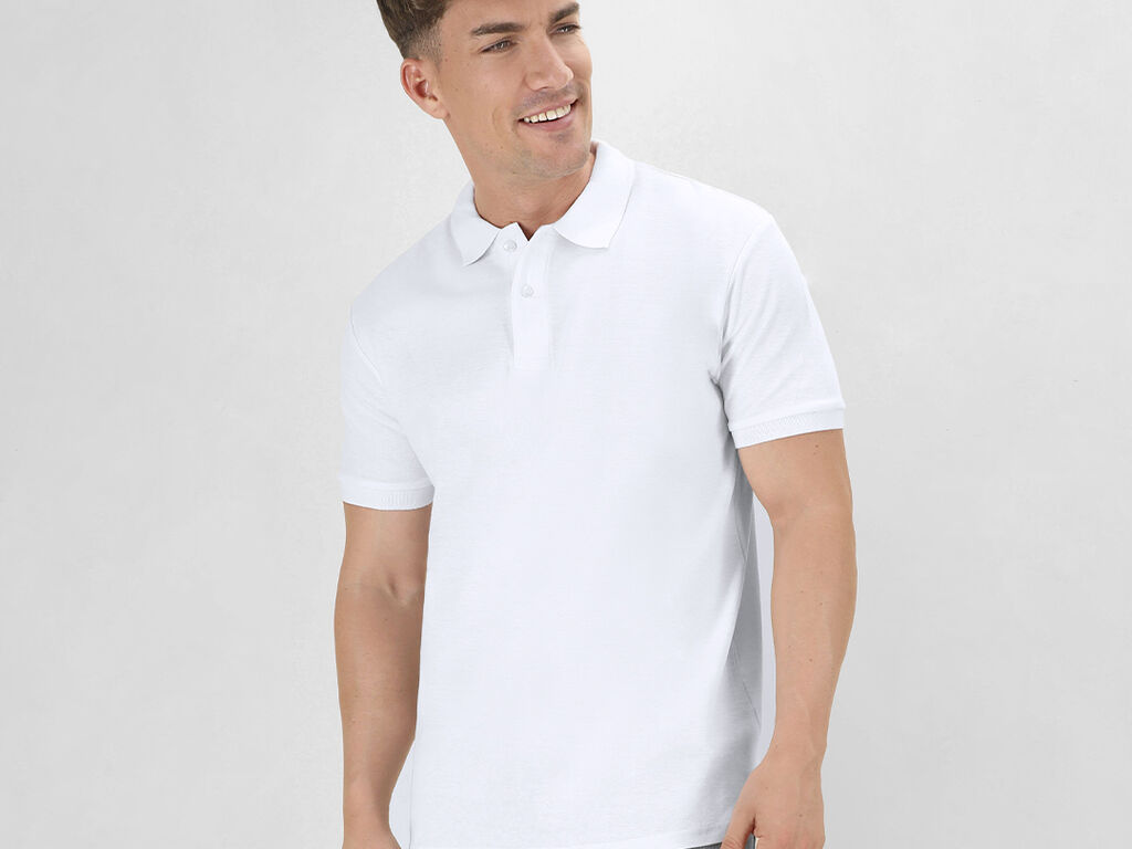 Polo Adulte Blanc Koupan