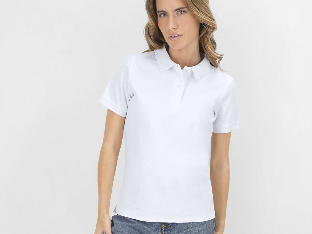 Polo Femme Blanc Koupan