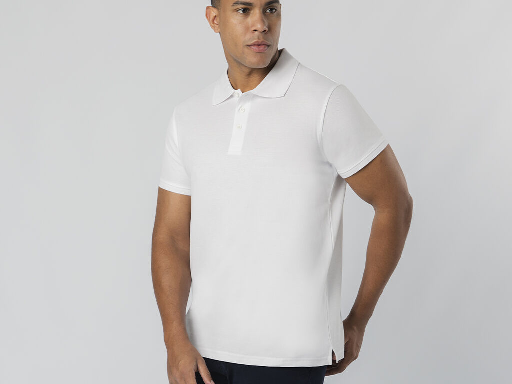 Polo Adulte Blanc Chaplin