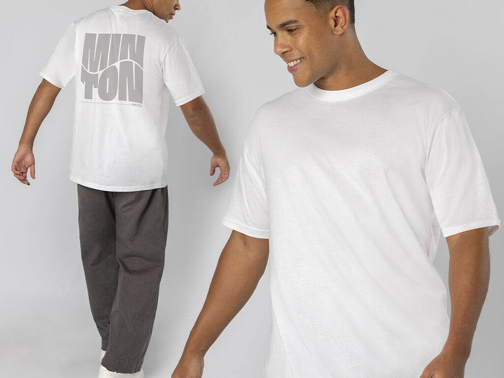 T-Shirt Adulte Oversize Minton