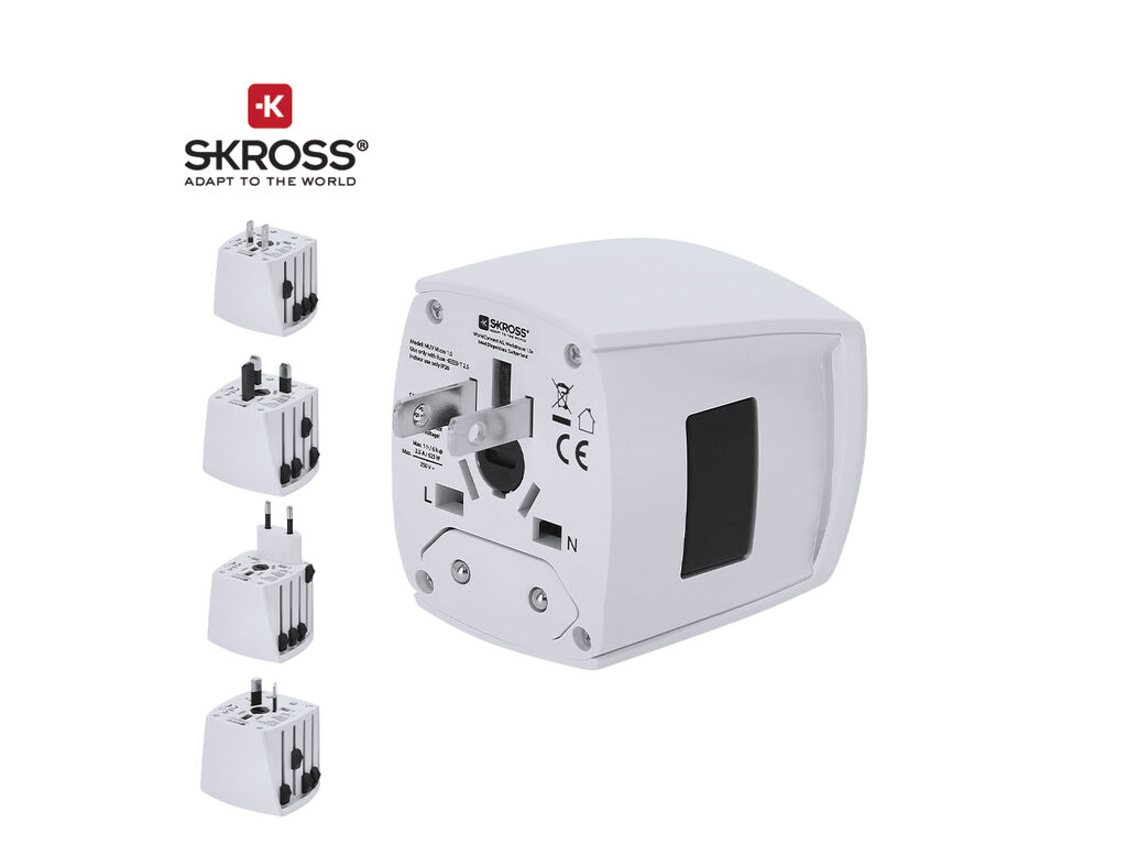 Adaptateur Voyage Universel Skross MUV MICRO