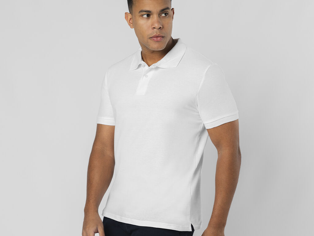 Polo Adulte Blanc Charles