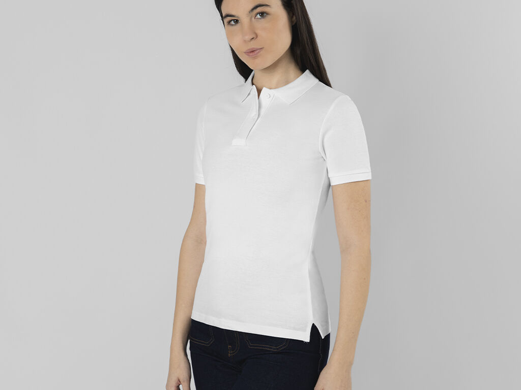 Polo Femme Blanc Charles