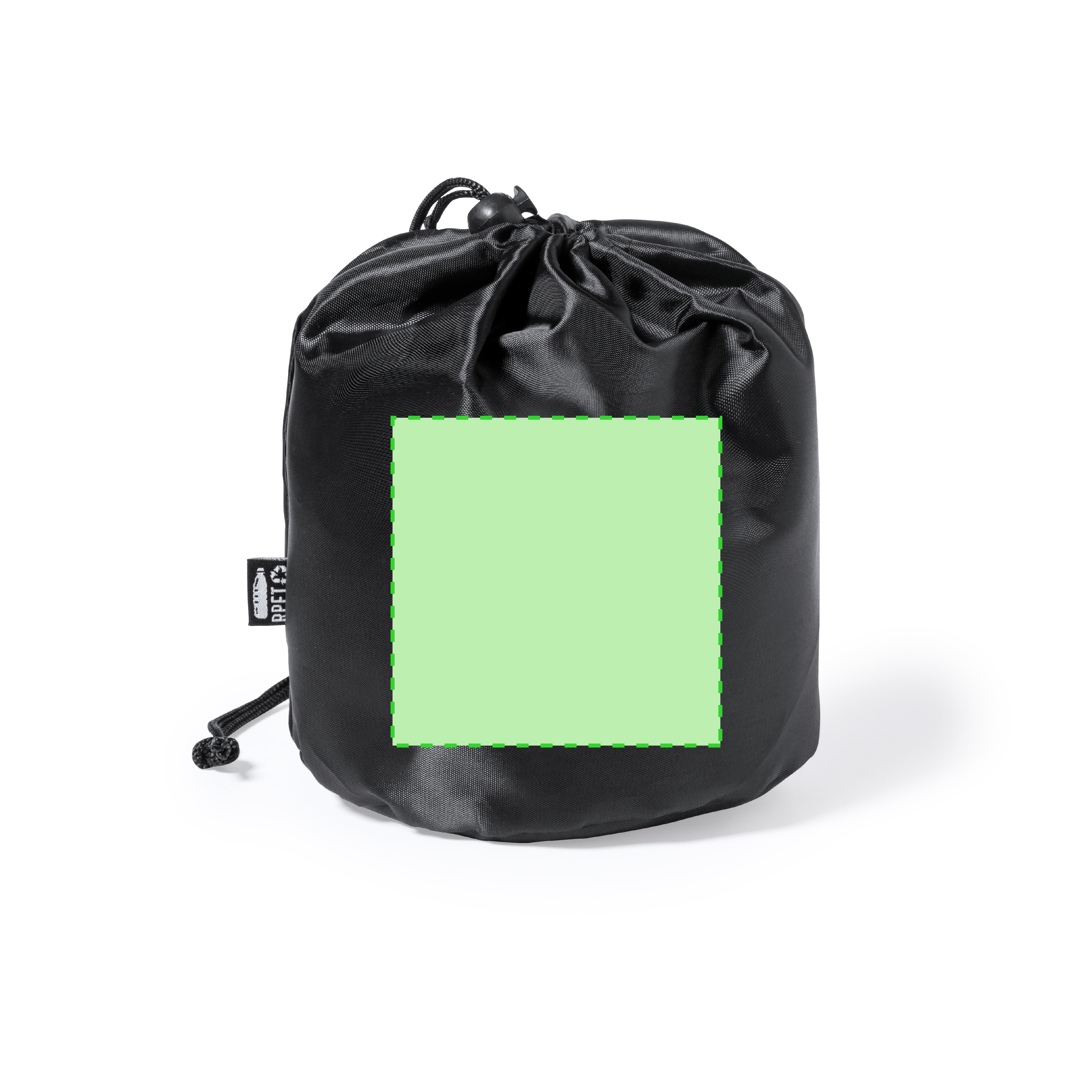 Dans la présentation du sac