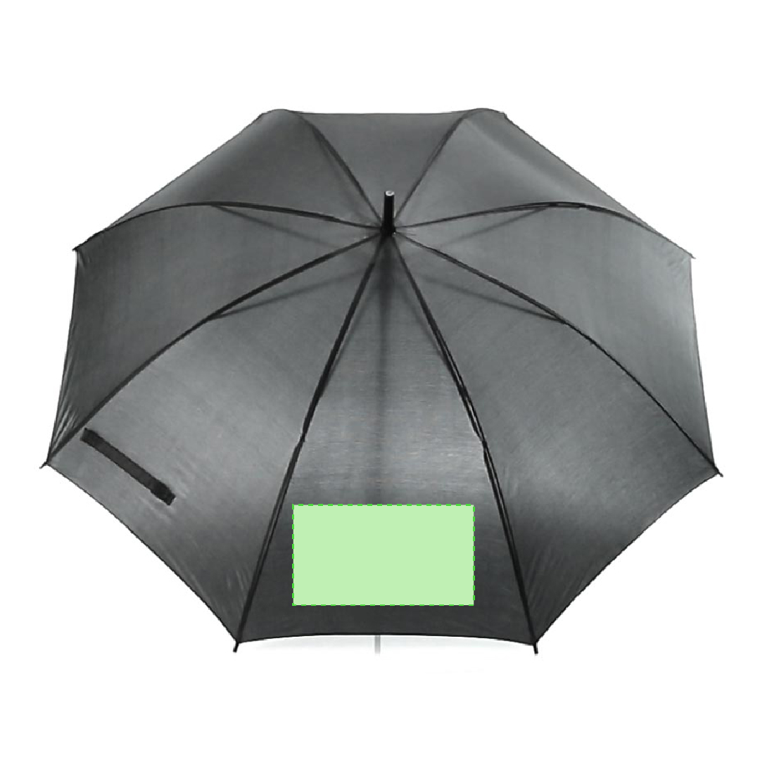 Dans un parapluie de panneau