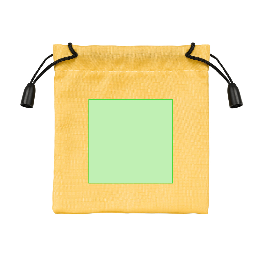 Centré dans le sac