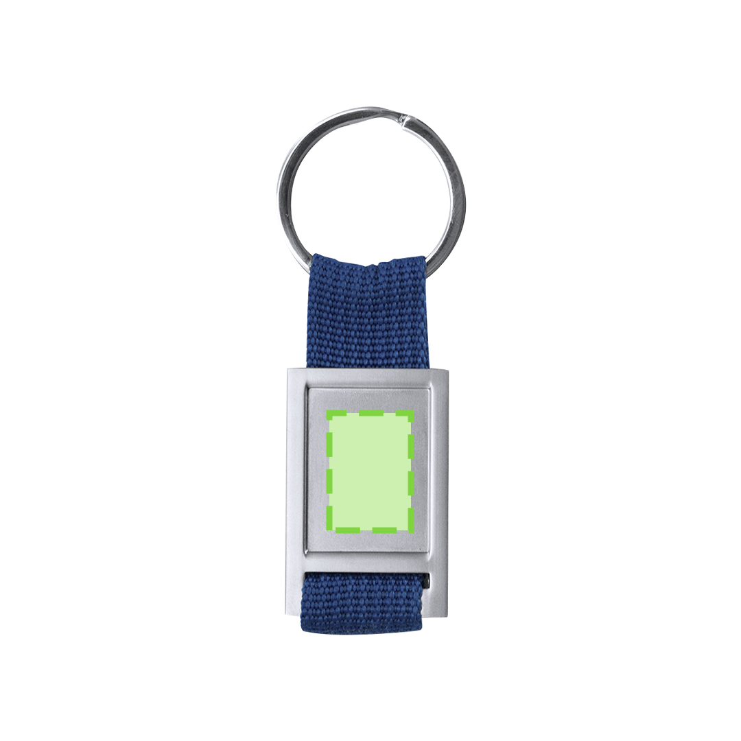 Dans l'évidement rectangulaire