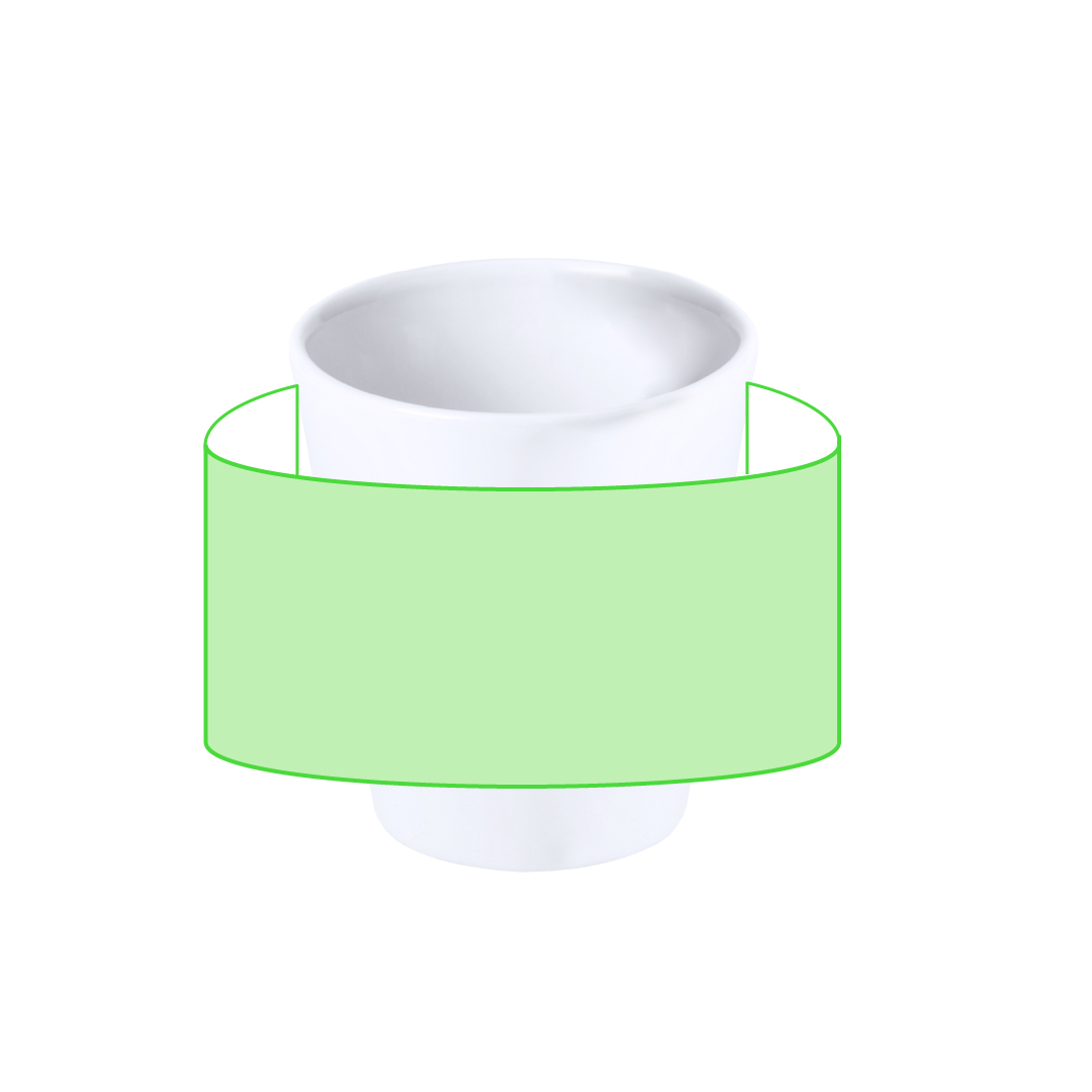 Centré autour de la tasse