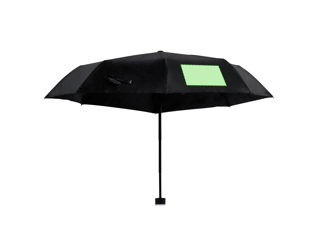 Dans un parapluie de panneau